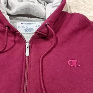 Champion Full Zippered Hooded Mens Sweatshirt NWT XL